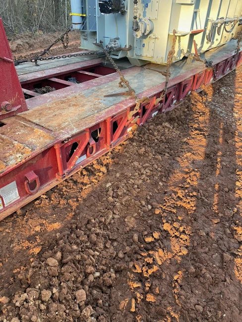 250,000 pound transformer recovery job