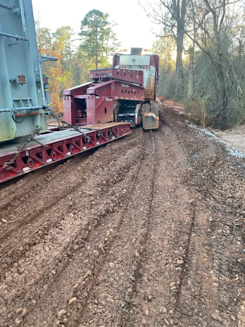 250,000 pound transformer recovery job